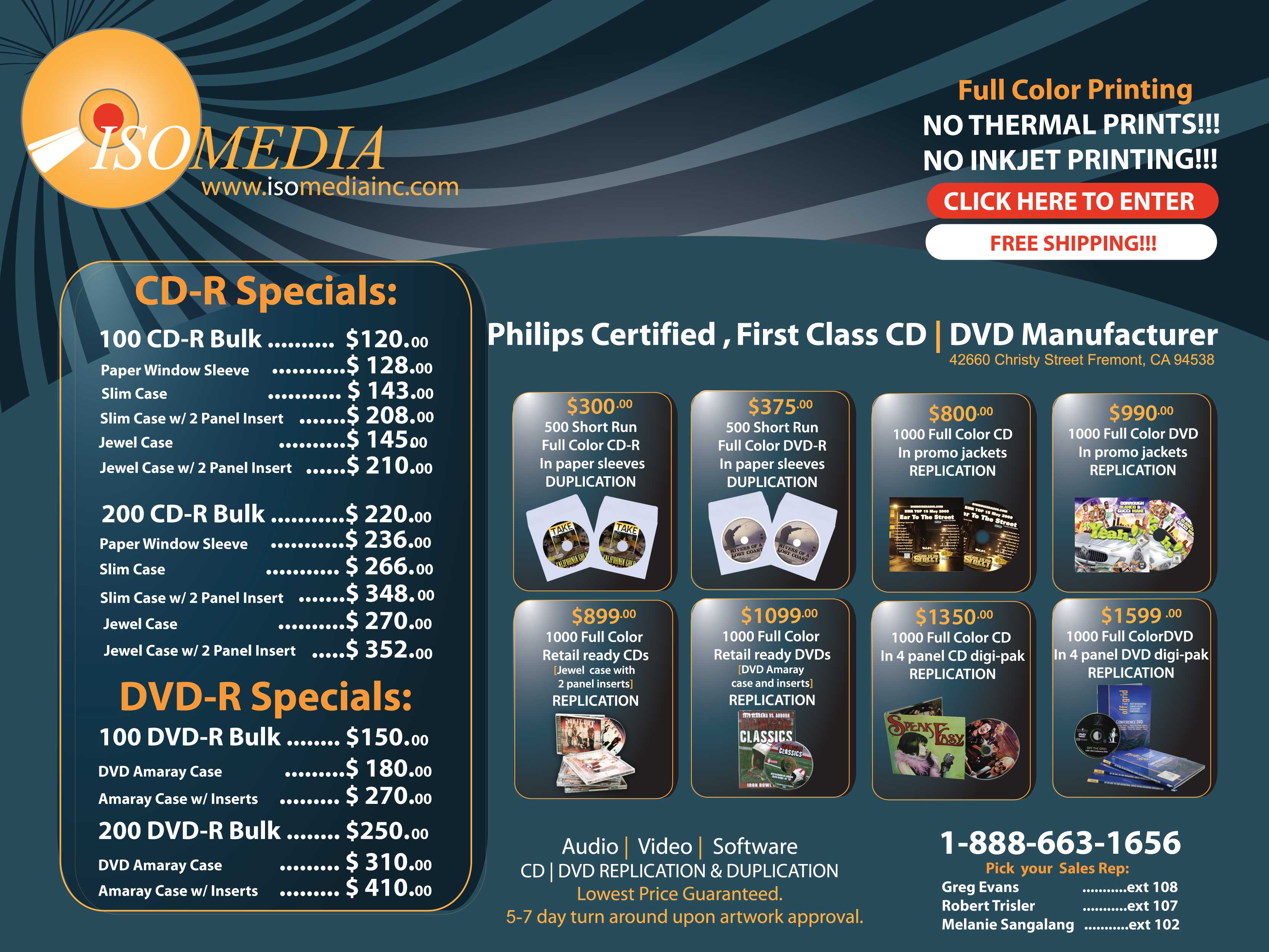 Isomedia, CD Replication, CD Duplication, DVD Replication, DVD Duplication.